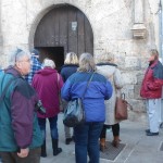Street Level in Toro - the entrance to an amazing and historic cellar!